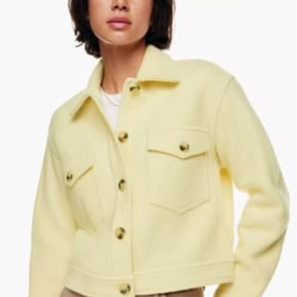 Autumn Shirt Jacket
Boxy merino wool utility shacket XL